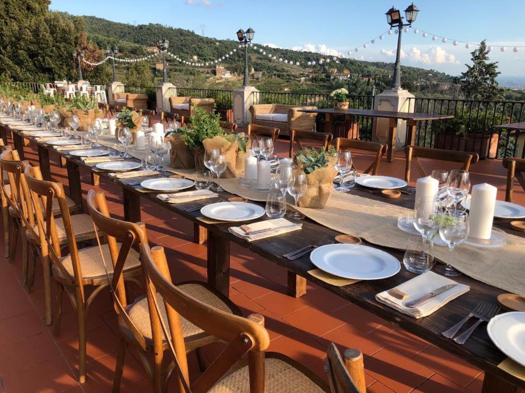 Villa Del Parco In Tuscany 산바론토 외부 사진